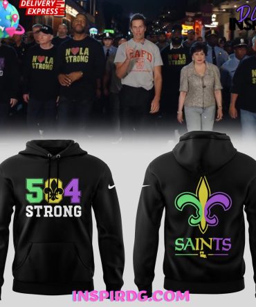 New Orleans Saints 504 Strong Special Hoodie