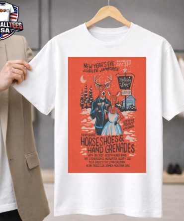 New Year'S Eve Jubilee Jamboree Ft Horseshoes And Hand Grenades Dec 31 2025 Stevens Point Event Shirt