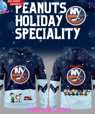 New York Islanders Peanuts Holiday Speciality Hoodie