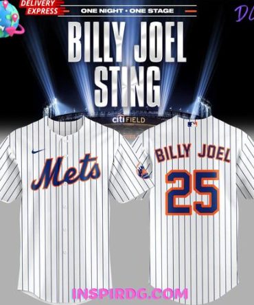 New York Mets Billy Joel Sting Special Baseball Jersey