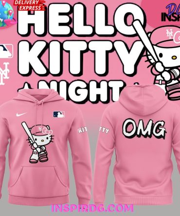 New York Mets Hello Kitty Night 2025 Omg All Over Print Hoodie, 3D Hoodie