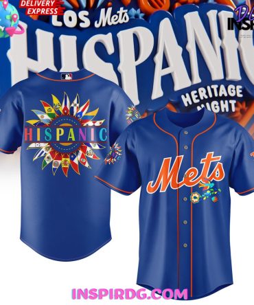 New York Mets Hispanic Heritage Night 2024 Baseball Jersey