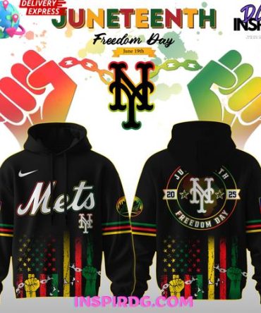 New York Mets Juneteenth Day 2025 Special All Over Print Hoodie