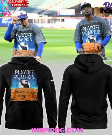 New York Mets Playoff Pumpkin Hoodie