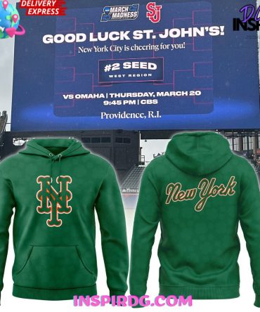New York Mets St. Patrick’S Day 2025 All Over Print Hoodie, 3D Hoodie
