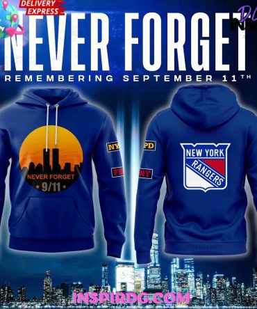 New York Rangers Never Forget 2024 Hoodie