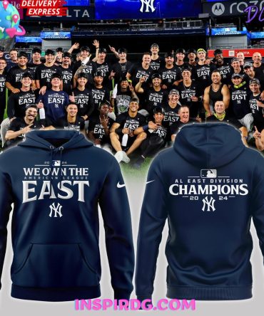 New York Yankees Al East Division Champions 2024 Hoodie