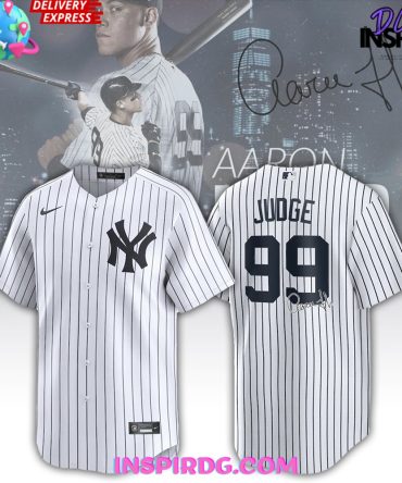 New York Yankees Aaron Judge Signature Baseball Jersey