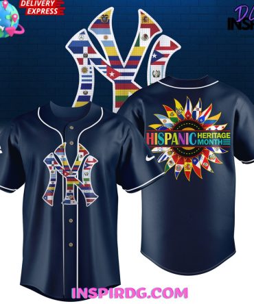 New York Yankees Happy Hispanic Heritage Month 2024 Baseball Jersey