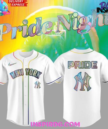 New York Yankees Lgbtq Pride Night 2025 Baseball Jersey