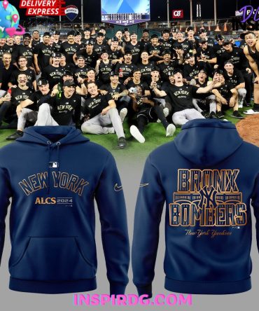 New York Yankees Nlcs Pound Bronx Bomber 2024 Hoodie
