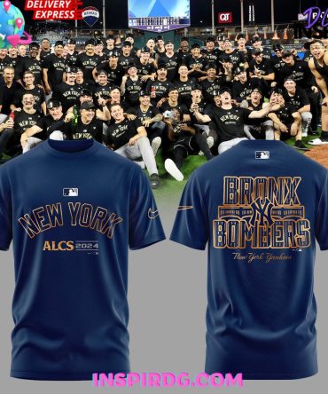New York Yankees Nlcs Pound Bronx Bomber 2024 T-Shirt