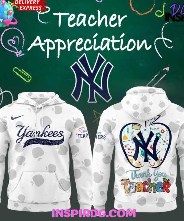New York Yankees Teacher Appreciation Night 2025 All Over Print Hoodie