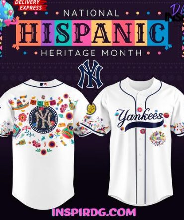 New York Yankess National Hispanic Heritage Month 2025 Baseball Jersey