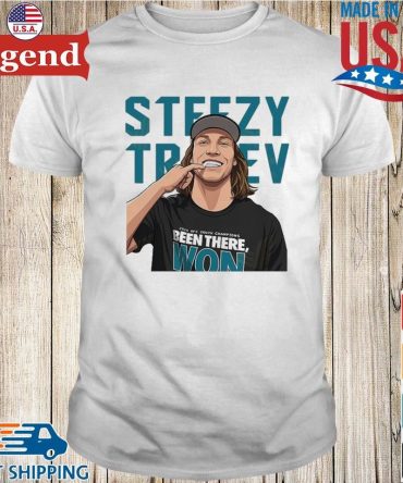 Nfl Jacksonville Jaguars Trevor Lawrence Steezy Trev 2025 Afc South Champions T-Shirt