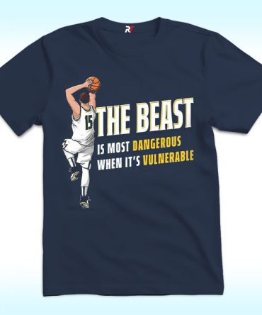 Nikola Jokic The Beast Is Most Dangerous When It’S Vulnerable Den Shirt