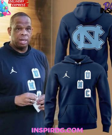 North Carolina Tar Heels Coach Hubert Davis Special Hoodie
