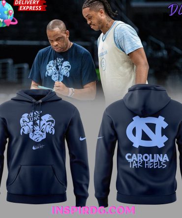 North Carolina Tar Heels Old School 2024 Nike Navy Hoodie