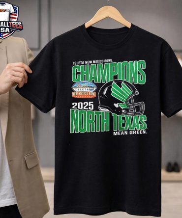 North Texas Mean Green New Mexico Bowl Champs 2025 Unisex Shirt