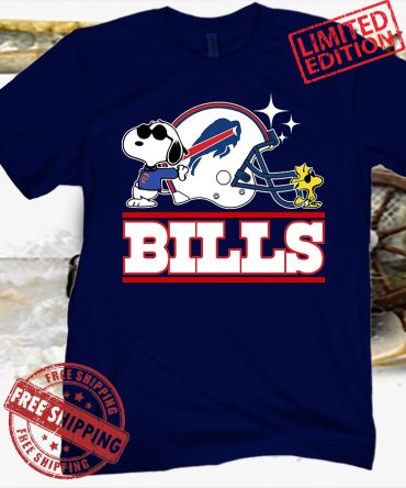 Official Nfl Buffalo Bills X Snoopy T-Shirt