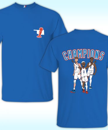Okc Big 3 Champions Chet Holmgren Shai Gilgeous-Alexander Jalen Williams Shirt
