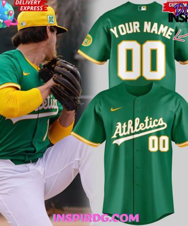 Oakland Athletics 2025 Spring Baseball Jersey