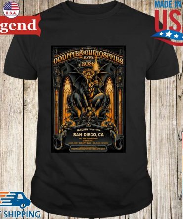 Oddities And Curiosities Expo Jan 10-11 2026 San Diego Ca Poster T-Shirt