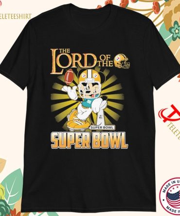 Official Mickey Mouse The Lord Of The Pittsburgh Steelers Super Bowl Trophy T-Shirts