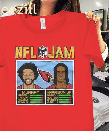 Official Nfl Jam Cardinals Murray And Harrison Jr. Shirt Arizona Cardinals Football Tee