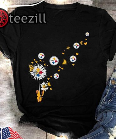 Official Nfl Pittsburgh Steelers Butterfly Shirt