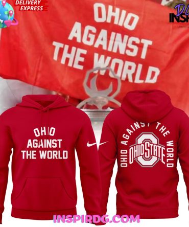 Ohio Against The World Special Edition Red All Over Print Hoodie, 3D Hoodie