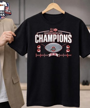 Ohio State Buckeyes Goodyear Cotton Bowl 2025 Champs Unisex Shirt