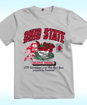 Ohio State Buckeyes Rose Bowl 24-25 Cfp Quarterfinal Shirt