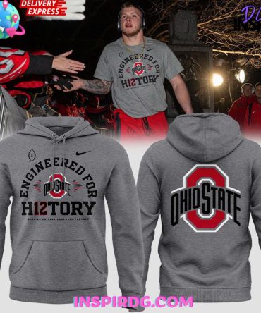 Ohio State Engineered For History Special All Over Print Hoodie, 3D Hoodie