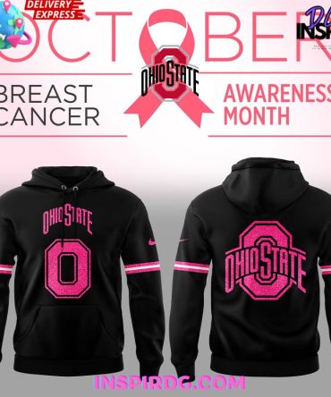 Ohio State Football Breast Cancer Awareness 2024 Hoodie