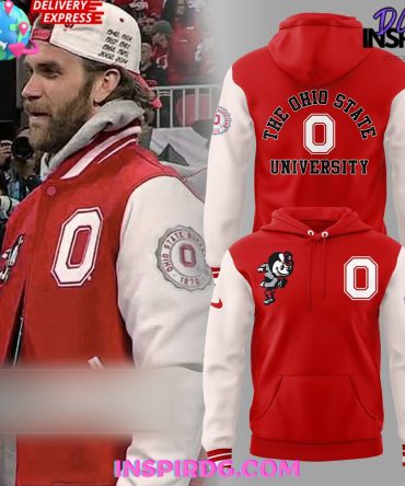 Ohio State Football Stars Bryce Harper Limited All Over Print Hoodie, 3D Hoodie