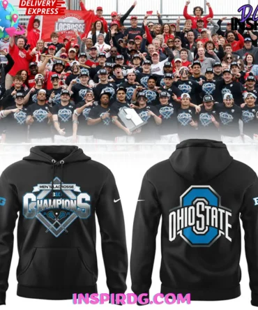 Ohio State Men’S Lacrosse Big Ten Champions All Over Print Hoodie