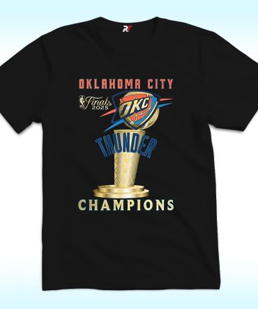 Oklahoma City Thunder 2025 Finals Champions Shirt