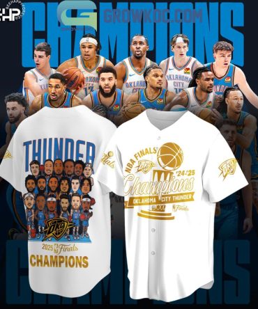Celebrate Okc Thunder 2025 Nba Champs With Exclusive Commemorative T-Shirt – Limited Edition Fan Gear!