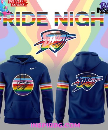 Oklahoma City Thunder Pride Night Special All Over Print Hoodie