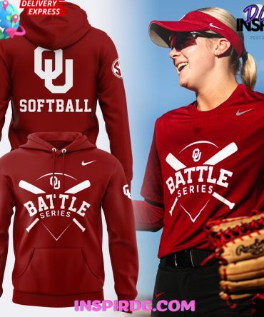 Oklahoma Football Battle Series 2024 Red Hoodie