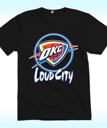Oklahoma Okc Thunder Neon Loud City Shirt
