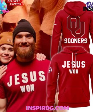 Oklahoma Sooners Jesus Won Special Hoodie