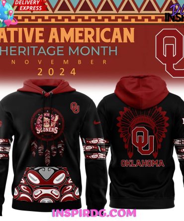 Oklahoma Sooners Native American Heritage Month Special Hoodie