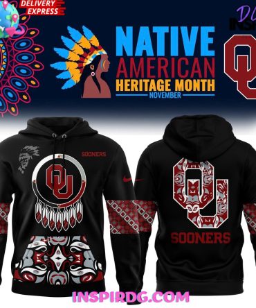 Oklahoma Sooners Native American Heritage Special Hoodie
