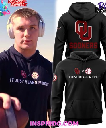 Oklahoma Sooners X Sec It Just Means More Hoodie