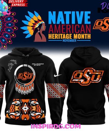 Oklahoma State Cowboys Native American Heritage Month 2024 Hoodie