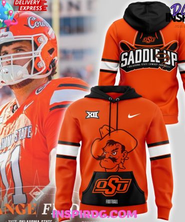 Oklahoma State Cowboys Saddle Up 2024 Hoodie