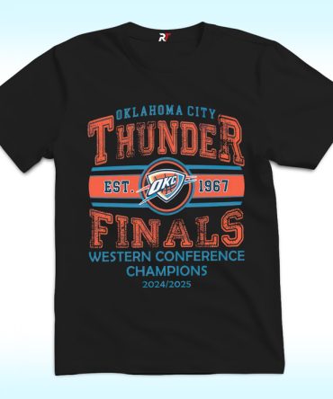 Oklahoma Thunder Western Conference Champions 2025 Shirt