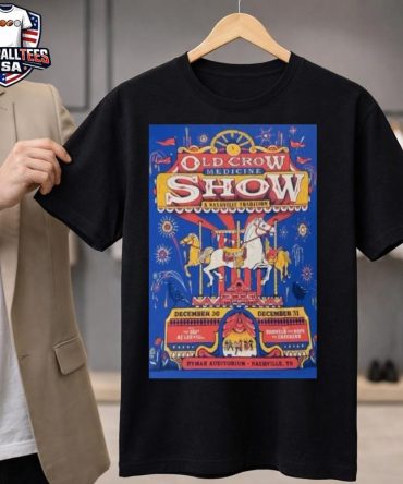 Old Crow Medicine Ryman Auditorium Dec 30 2025 Unisex Shirt